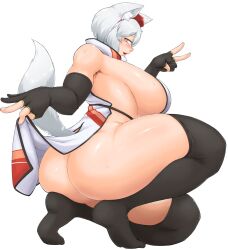 1girls big_breasts gamukami huge_breasts huge_butt momiji_inubashiri tagme thick_thighs touhou