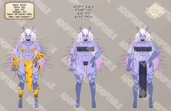 1futa 1girls 2022 abs adoptable areolae atelier_sol_aer balls bar_censor blue_skin breasts censored censored_breasts character_sheet clothed clothing cup_size demon dialogue english_text erection female full_body futanari h-cup_breasts horns huge_cock intersex long_hair markings messy_hair mostly_nude muscles muscular muscular_female muscular_futanari nipples nude oni pale_skin penis self_upload tall text xenxia ych