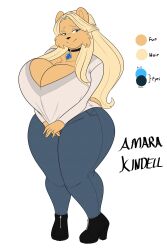 amara_(jwinkz) artjwink big_breasts breasts female high_heels jwinkz tagme thick_thighs