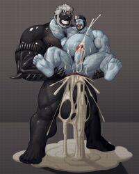 abs anal anal_sex balls biceps big_belly cum_on_balls cum_on_floor cum_on_ground cum_on_penis cum_puddle excessive_cum gay gay_sex hyper hyper_balls hyper_genitalia hyper_penis hyper_testicles inflation legs_apart legs_held_open male male_focus male_only muscles muscular muscular_arms muscular_ass muscular_back muscular_legs muscular_male muscular_thighs nipples nunudodo pecs penis testicles veins veiny_penis