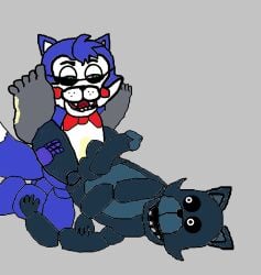 2boys animatronic anthro candy_(fnac) five_nights_at_candy's five_nights_at_freddy's male_only old_candy_(fnac) semen sex