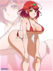 pyra from xenoblade (series) by layerth