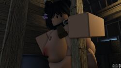 3d barn big_ass big_breasts cow_girl cowbell dotty1001 puffy_pussy roblox robloxian self_upload tagme