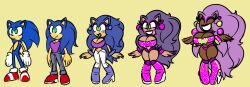 1boy 1girls anthro ass_expansion bimbo bimbofication blackification brainwashing breast_expansion ebonization female frost-lock gender_transformation hair_color_change hair_growth high_heels huge_ass huge_breasts mtf_transformation personality_change race_swap rule_63 sega sonic_(series) sonic_the_hedgehog sonic_the_hedgehog_(series) sonique_the_hedgehog thick_thighs transformation transformation_sequence wide_hips