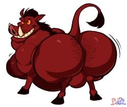 ass big_ass big_butt boar bobthetanuki bubble_ass bubble_butt disney edit extrasizedbob feral gay huge_ass huge_butt male male_only muscles pumbaa tagme the_lion_king