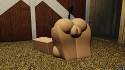 3d barn big_ass big_breasts cow_girl cowbell dotty1001 puffy_pussy roblox robloxian self_upload tagme