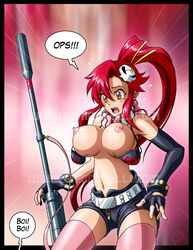 yoko littner from tengen toppa gurren lagann by enricogalli