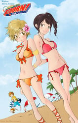 bikini katekyo_hitman_reborn! miura_haru sasagawa_kyoko swimsuit tagme