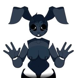 black_rabbit_(popgoes) fazbear_fanverse ghost ghost_girl lagomorph leporid nude popgoes pussy tagme zhenai