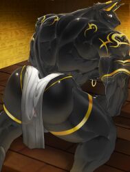 abs anthro anubis anus ass_focus bent_over biceps bodybuilder furry furry_only gaping_anus gay legs_spread magangz male male_focus male_only muscle muscles muscular muscular_arms muscular_ass muscular_back muscular_legs muscular_male muscular_thighs nipple_piercing nipples on_all_fours pierced_nipples presenting_anus presenting_ass