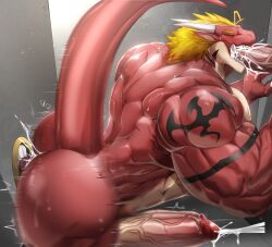 abs anthro balls biceps bodybuilder furry furry_only gay gay_sex glory_hole huge_cock hyper hyper_balls hyper_genitalia hyper_penis hyper_testicles magangz male male_focus male_only muscles muscular muscular_arms muscular_ass muscular_back muscular_legs muscular_male muscular_thighs nipples pecs penis testicles veins veiny_penis