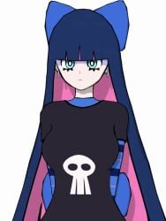 3d 3d_animation 4girls animated black_hair blonde_hair blue_eyes bouncing_breasts breasts cleavage demon demon_girl demon_horns dress earrings glasses goth green_hair jumping kneesocks_daemon large_breasts long_hair makeup necklace panty_&_stocking_with_garterbelt panty_anarchy pink_hair safe scanty_daemon shirt slim_waist smug snoopsnsfw speech stocking_anarchy suggestive tagme text tight_clothing uniform video wide_hips yellow_eyes