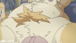 2d 2d_animation animated anthro balls beartouma_0517 big_balls big_penis blowjob bungo_(beartouma_0517) canid canine canis chubby daddy deepthroat dilf dominant dominant_male domination erection fellatio fellatio_domination fur furry humanoid_genitalia humanoid_penis male male_nipples male_only mammal manly mature_male monta_(beartouma_0517) mp4 muscular_anthro muscular_male nipples nude oral oral_sex penis sound tagme video