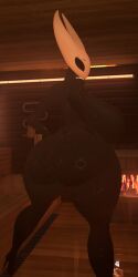 hollow_knight:_silksong hornet_(hollow_knight) huge_ass huge_breasts sauna silksong sweat team_cherry vrchat vrchat_avatar