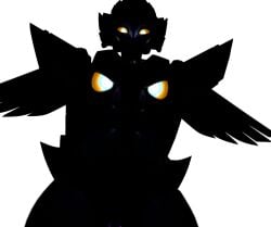 2026 3d 3d_(artwork) 3d_render bird_girl female robot robot_girl shadow thick_thighs transformers transformers_robots_in_disguise_(2015) xrazer5 yellow_eyes
