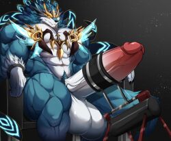 abs anthro balls biceps bodybuilder furry furry_only gay hyper hyper_balls hyper_genitalia hyper_penis hyper_testicles magangz male male_focus male_only milking_machine muscles muscular muscular_arms muscular_ass muscular_back muscular_legs muscular_male muscular_thighs nipples pecs penis penis_milking testicles veins veiny_penis