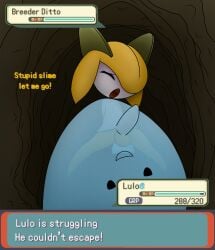 anal anal_penetration cave ditto ditto_(pokemon) ditto_face femboy kirlia lulo_the_kirlia original_character penis pitahaya pokemon pokemon_(species) testicles