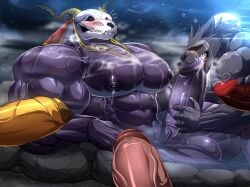 abs anthro biceps bodybuilder cum cum_on_muscles furry furry_only gay hyper hyper_balls hyper_genitalia hyper_penis magangz male male_focus male_only muscle muscles muscular muscular_arms muscular_ass muscular_back muscular_legs muscular_male muscular_thighs nipples pecs veins veiny_penis