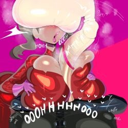 1futa 1girls 2d ann_takamaki atlus blonde_hair bodysuit breasts breasts_bigger_than_head busty condom condom_filling condom_on_penis cum cum_in_condom ejaculation erection excessive_cum filled_condom futa_pov futanari hung hung_futa latex light-skinned_female light-skinned_futa light_skin makoto_niijima paizuri paizuri_lead_by_female paizuri_on_lap penis persona persona_5 pov sweat tagme tayuri twintails