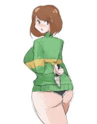 chara from undertale by nokagcucumber