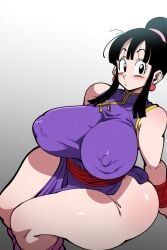 1girls ai_generated ass big_breasts black_hair breasts chichi covered_nipples curvy curvy_figure dragon_ball dragon_ball_super dragon_ball_z female huge_ass mature_female milf mullon novelai single_hair_bun thick_thighs top_heavy voluptuous voluptuous_female wide_hips