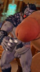 abs balls biceps bodybuilder furry furry_only helionsden hyper hyper_balls hyper_genitalia hyper_muscles hyper_penis hyper_testicles male male_focus male_only muscles muscular muscular_arms muscular_ass muscular_back muscular_legs muscular_male muscular_thighs nipples pecs penis testicles veins veiny_penis