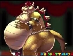 1boy 1male animated anthro belly big_belly big_butt bigfattninja bowser bowser_fart_gif bulge burp burping butt butt_slap comedy dragon fart fart_fetish farting fat fat_ass fat_belly fire_fart indoors low_res male male_only mario_(series) meme morbidly_obese morbidly_obese_male mostly_nude mp4 obese obese_male overweight overweight_male penis rumbing_stomach screaming shitpost side_view signature slap solo sound standing super_mario_bros. tagme thong underwear video webm yelling