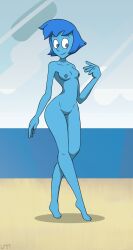 1girls alien alien_girl ballisticmel beach blue_eyes blue_hair blue_nipples blue_skin bob_cut boobs breasts cartoon_network completely_naked completely_nude completely_nude_female curvaceous curves curvy curvy_female curvy_figure female female_only gem_(species) lapis_lazuli_(steven_universe) naked nipples nude nude_female short_hair small_breasts solo solo_female steven_universe tits