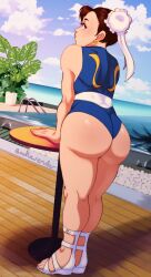 chun-li from capcom by badlavender