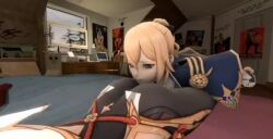 2girls 3d animated ass ass_focus ass_shake big_ass big_breasts big_butt blue_hair breasts bubble_ass bubble_butt clothed clothing duo duo_focus earrings erect_nipples eyebrows_visible_through_hair eyelashes facesitting fart feet female female_only genitals genshin_impact hair human jacket japanese_clothes jean_gunnhildr knee_boots kneeling latex light-skinned_female light_skin marshsfm nipples shenhe_(genshin_impact) solo sound source_filmmaker tagme thighs tight_clothes tight_clothing tight_fit video yuri zero_suit