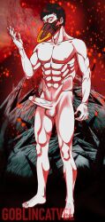 big_penis chisaki_kai erection kai_chisaki male male_only mask masked_male muscular_male my_hero_academia naked naked_male overhaul penis solo_male testicles villain