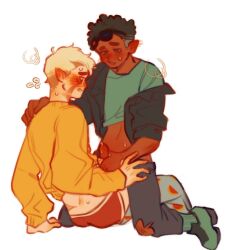 2boys african african_male anal anal_sex artist_request blonde_hair boner clothed_sex disney erect_penis erect_while_penetrated erection gay gay_sex gus_porter hard_on horny_male hunter_(the_owl_house) jerking jerking_off jerkingoff male male_only masturbating_while_penetrated masturbation melanin multiple_boys riding_penis teen_boy the_owl_house yaoi