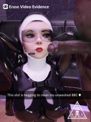 1boy 3d armpits arms_up assassin before_oral before_sex big_penis bioshock bioshock_infinite blender clothed_female_nude_male dark-skinned_male dark_skin elizabeth_comstock english_text fat_cock fat_male female foreskin game_ui gun_holster hitman hitman_absolution holster interracial latex latex_clothing latex_suit lipstick male nun nun_outfit penis pubic_hair queen_of_spades skyebunny smelly_cock snapchat steamy_penis tactical_gear tattoo text uncircumcised unseen_male_face visor_glasses