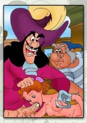 captain_hook disney peter_pan_(disney) pirate smee wendy_darling