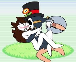 1boy 1boy1girl 1boys 1girl1boy 1girls 2d 2d_(artwork) 2d_artwork ahe_gao ahegao_face anti_groove arms_around_neck arms_around_partner blush bottomless cervix clothing cum cum_in_pussy cum_inside cumshot dawn_(pokemon)_(cosplay) female impregnation jaiden jaiden_(jaiden_animations) jaiden_animations jaiden_dittfach jaidenanimations leglock legs_around_partner lisnotsfw mario_(series) naked naked_female penetration penis pokemon pussy sex shy_guy socks tongue tongue_out vaginal_penetration womb x-ray