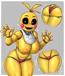 toy chica (fnaf) from five nights at freddy's by max nzart