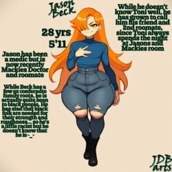 1boy 1femboy 1male ai_generated big_thighs boots civitai curvaceous curvaceous_body curvy curvy_figure cute_face fat_thighs femboy hips jason_(jonnidabun) jonnidabun light-skinned_male light_skin long_hair lore orange_eyes orange_hair original original_character pretty_boy slim_waist thick_thighs thighs voluptuous_femboy voluptuous_male waist wide_hips