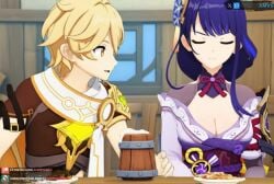 1boy 1boy1girl 1girls 3d aether_(genshin_impact) ai_generated animated audio blonde_hair english_voice_acting female genshin_impact hoyoverse juanpiamvs male mihoyo moan moaning mp4 naked nude patreon patreon_username penetration purple_hair raiden_shogun sex sfx sound subscribestar subscribestar_username tagme tavern video video_game_character video_game_franchise video_games voice_acted watermark