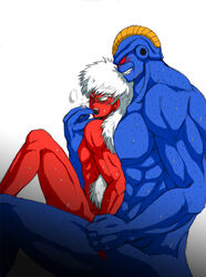 2boys burter dragon_ball dragon_ball_z gay ginyu_force jeice male male_only nude yaoi