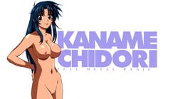 1girls character_name female female_only full_metal_panic kaname_chidori solo tagme white_background