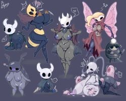 2025 6boys 6girls absurdres antennae anthro areolae bayonet_(artist) bee beetle big_breasts blonde_hair blush breasts bretta_(hollow_knight) butterfly cloak cum cum_on_body dialogue doggy_style emilitia female fluffy flukes_(hollow_knight) grey_body grey_skin heart hips hollow_knight huge_breasts humanoid infestation insects iselda_(hollow_knight) long_hair male male/female marissa_(hollow_knight) massive_breasts multiple_boys multiple_girls myla_(hollow_knight) penetration penis pickaxe presenting protagonist_(hollow_knight) pussy queen_vespa questionable_consent saliva sex sex_from_behind shortstack stinger thick_thighs thighs uncensored wasp wide_hips wings worm