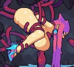 badcolor continue_after_cum cum cum_inside double_penetration heroine_conquest high_heels pixel_animation sound tagme tentacle video witch