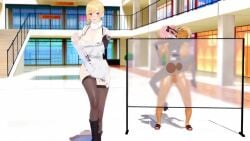 3d 3d_animation against_wall aoa ass_jiggle ass_jiggling behind behind_curtain behind_curtains big_ass big_breasts blonde_female blonde_hair blonde_hair_female cock_suck cock_sucking cowgirl cowgirl_position cum_in_pussy dance dancer dancing dancing_girl dancing_girls dark_skin_male dominant dominant_male dominant_male_submissive_female dress_up dressing_room fellatio from_behind hentai hentai_music_video hmv horny horny_female horny_male inui_sajuna kitagawa_marin kpop large_breasts leotard lewd little_breasts marin_kitagawa multiple_creampies multiple_girls music music_video ntr one_man pink_hair pink_hair_female pubic_hair public public_exposure public_indecency public_nudity public_sex pussy_hair riding riding_penis ripped_bodysuit ripped_clothing ripped_pants sex sex_from_behind sexy sharing sharing_partner sharing_penis small_breasts sono_bisque_doll_wa_koi_wo_suru submissive submissive_female sucking_cock sucking_penis tan_male threesome two_girls two_women undressing vagina vaginal_penetration vaginal_sex video voyeur voyeurism wall willing willing_prey willing_sub