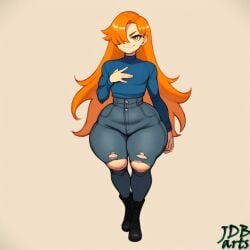 1boy 1femboy 1male ai_generated big_thighs boots civitai curvaceous curvaceous_body curvy curvy_figure cute_face fat_thighs femboy hips jason_(jonnidabun) jonnidabun light-skinned_male light_skin long_hair lore orange_eyes orange_hair original original_character pretty_boy slim_waist thick_thighs thighs voluptuous voluptuous_femboy voluptuous_male waist