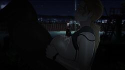 2d 2d_animation animated big_breasts big_penis boobjob dark-skinned_male edit edited exhibitionism fat_bastard fat_male fat_man interracial milf netorare ntr ntrman old_male old_man older_male older_male_and_younger_female sex_in_public shorter_than_30_seconds sound sound_effects tagme ugly_bastard ugly_male ugly_man video