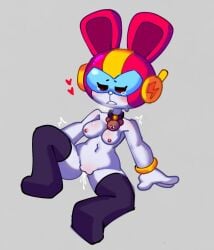 alternate_costume anthro brawl_stars bunny cony_(line) extralewdbop furry line_(app) line_friends max_(brawl_stars) rabbit tagme video_games