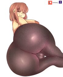 1girls areolae ass big_ass big_breasts big_butt blush brown_hair closed_eyes female female_only frisk huge_ass indigopencil large_ass leggings looking_at_viewer looking_back lovedtale milf mother nipples patreon presenting_hindquarters pussy_visible_through_clothes sideboob smile smiling_at_viewer thighs toby_fox topless undertale undertale_(series) undertale_fanfiction yoga_pants