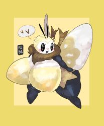 1girls bee big_ass big_breasts big_butt breasts female female_focus female_only huge_ass huge_boobs huge_breasts huge_butt kubasama_(artist) pokemon pokemon_(species) ribombee tagme