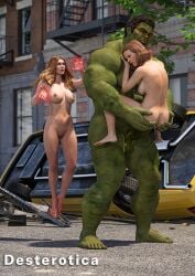 3d 3d_(artwork) avengers black_widow_(marvel) dest elizabeth_olsen feet feet_up female female_humiliation green-skinned_male green_skin huge_cock hulk hulk_(series) human hypnosis levitation light-skinned_female light_skin magic magic_user male male/female marvel marvel_cinematic_universe marvel_comics mind_control mutant_(marvel) natasha_romanoff new_york nude nude_female nude_male public_nudity public_sex scarlet_witch scarlett_johansson size_difference straight wanda_maximoff x-men