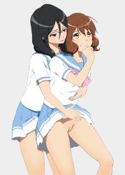 after_fingering cum hibike!_euphonium kitauji_high_school_uniform non-web_source orgasm oumae_kumiko pussy pussy_juice tanaka_asuka third-party_edit yuri